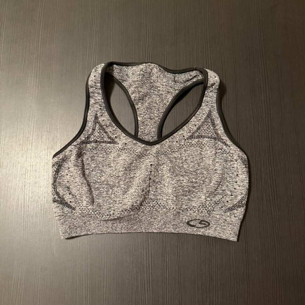 ⭐️ $5, spend over $20 - CHAMPION Sports Bra Racer Grey black